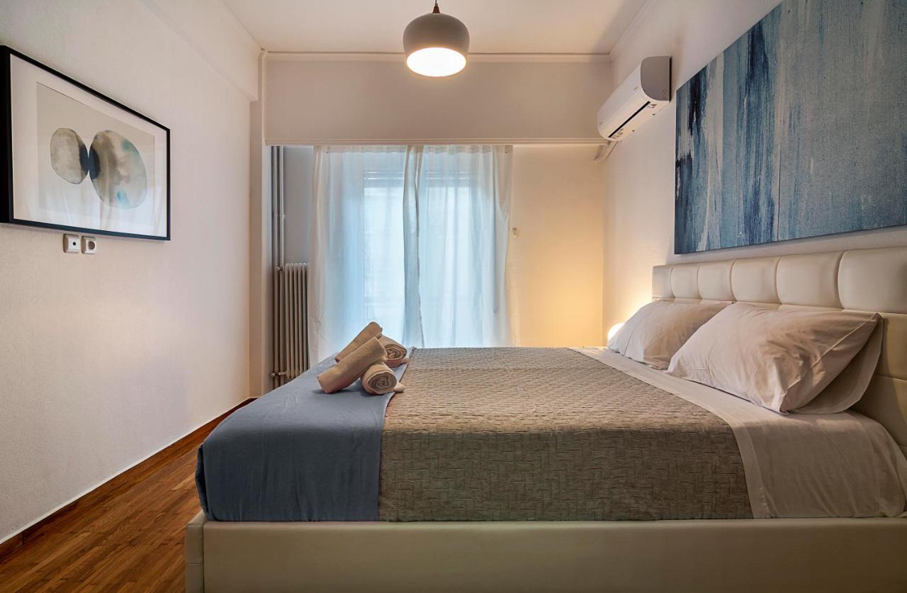 Apartamento Elegant, spacious&minimalist aptm w/balcony Atenas Exterior foto