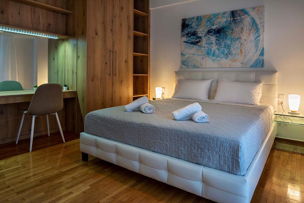 Apartamento Elegant, spacious&minimalist aptm w/balcony Atenas Exterior foto