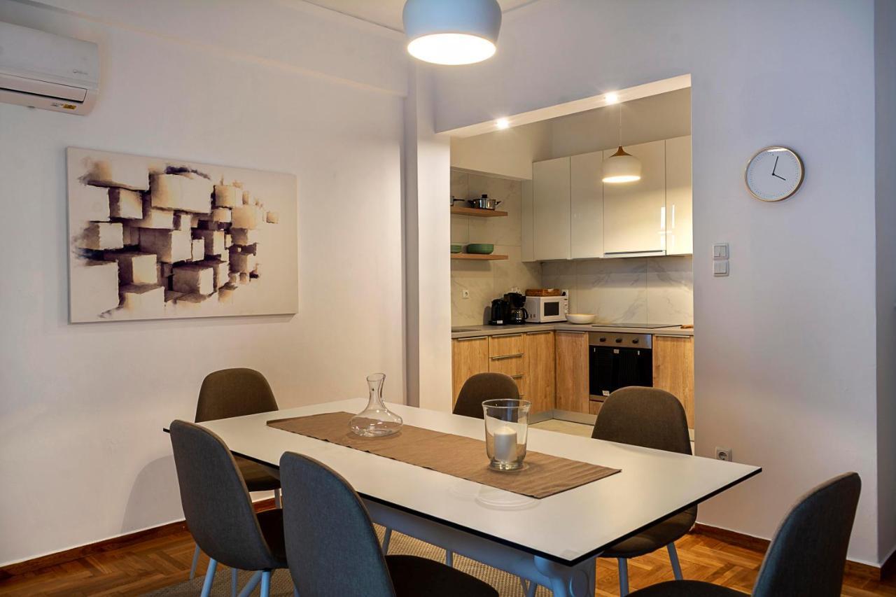 Apartamento Elegant, spacious&minimalist aptm w/balcony Atenas Exterior foto